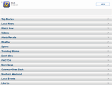 Tablet Screenshot of m.ksla.com
